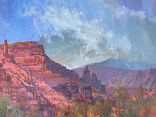 Canyon Shadows | 36" x 48"
