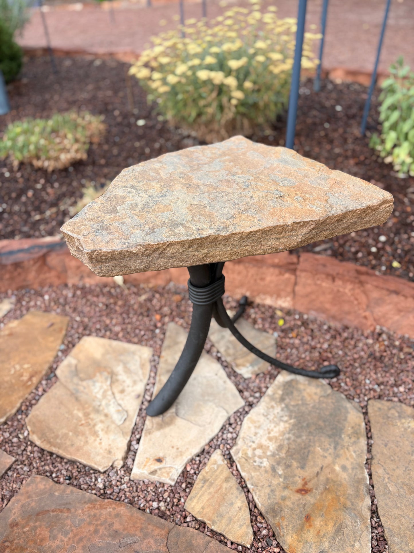 Stone Table V | 22" x 23" x 18"