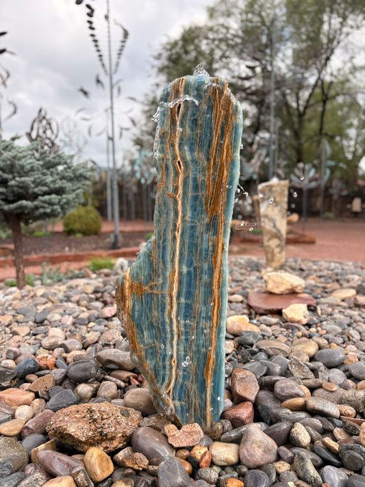 Arctic Arroyo | 40" x 12" x 4.25"