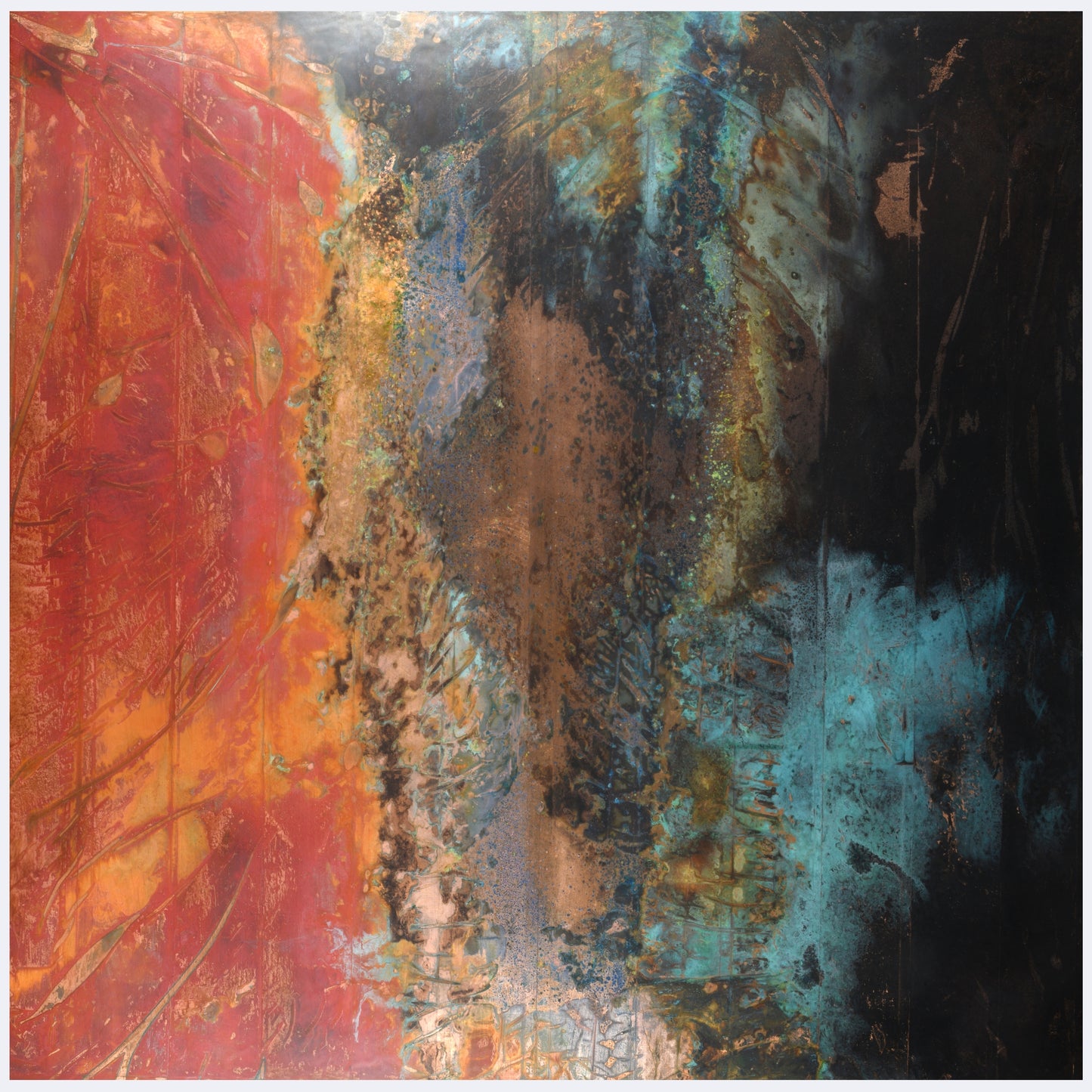 Creative Tension (Commission) | 44" x 44" (with artist)