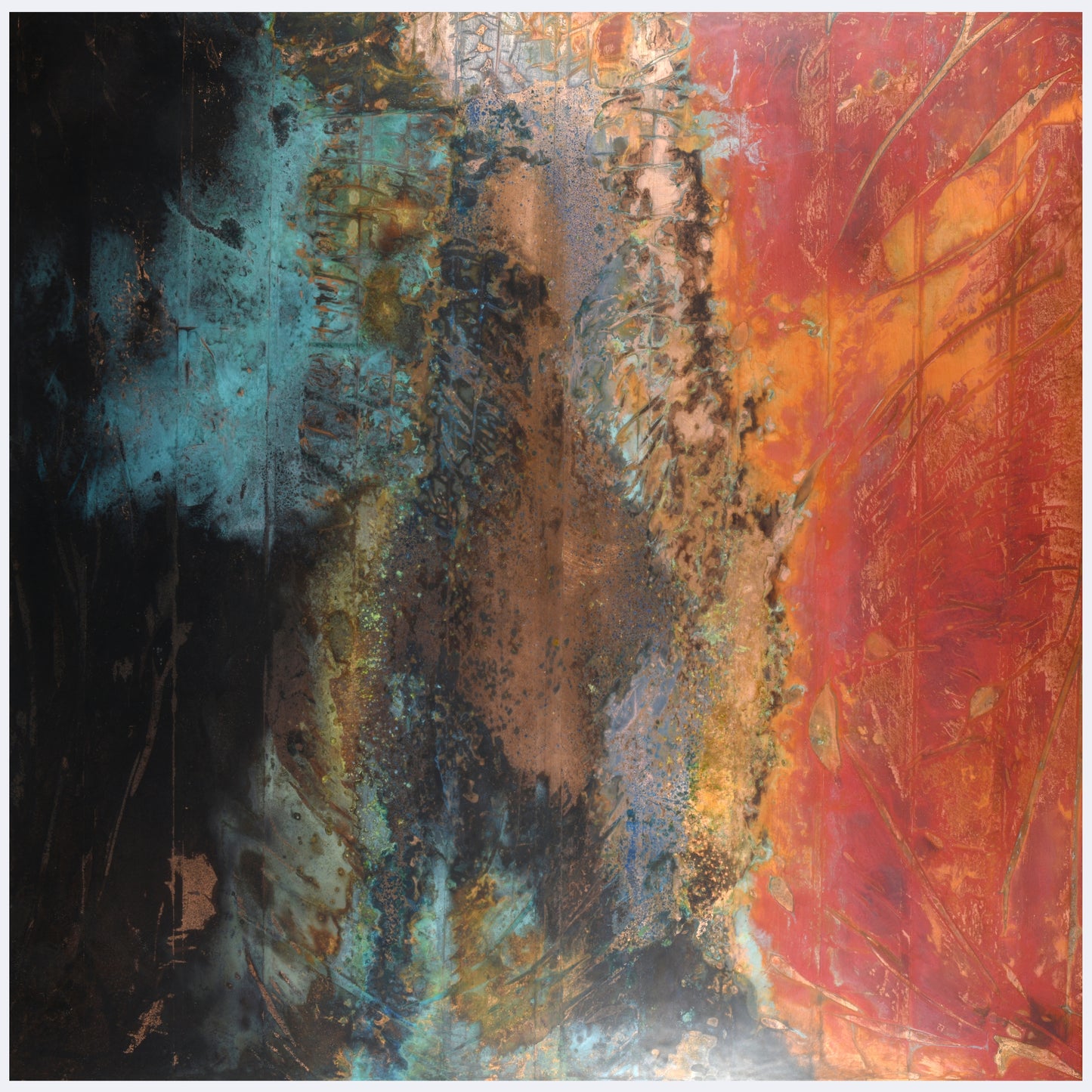 Creative Tension (Commission) | 44" x 44" (with artist)