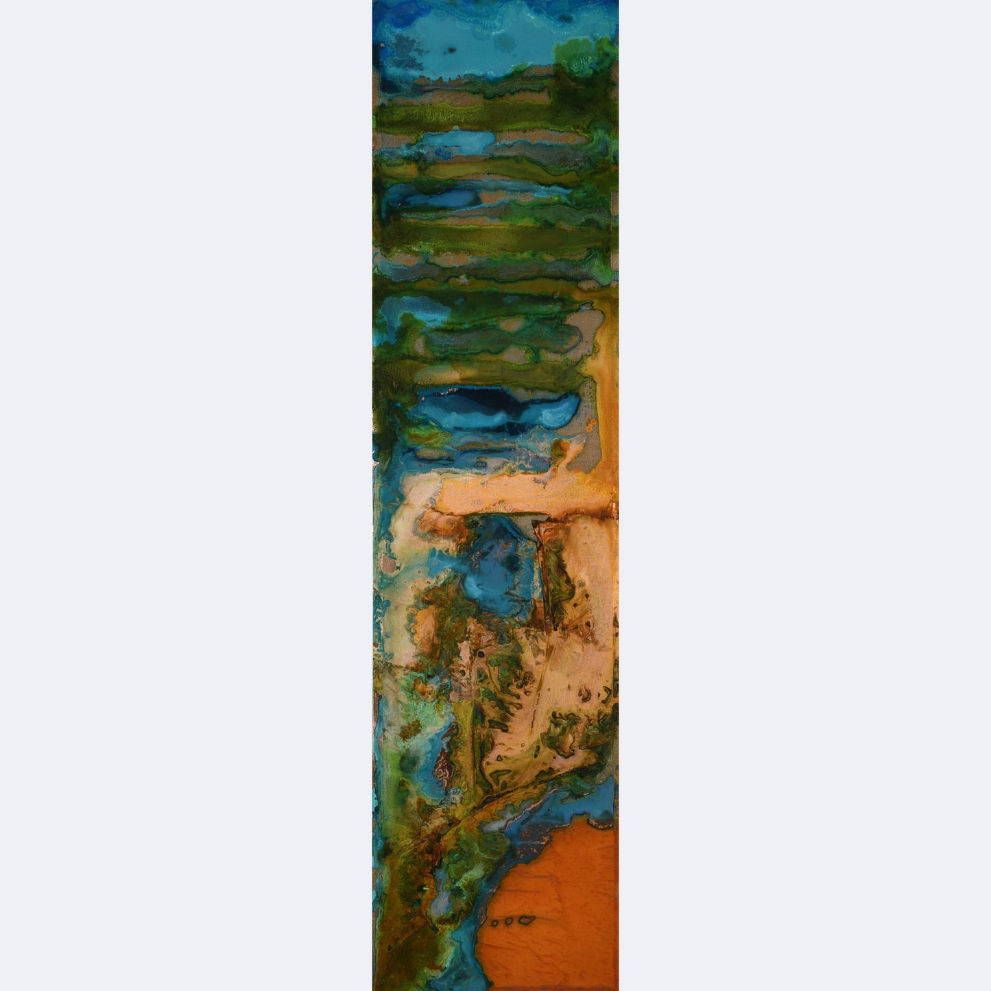 Day At The Beach | 48" x 12"