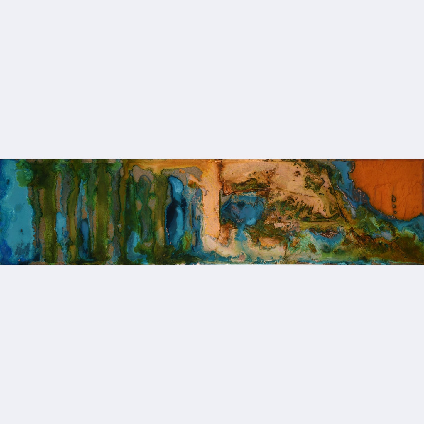 Day At The Beach | 48" x 12"