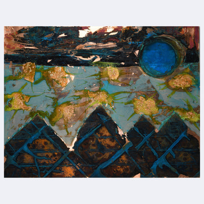 Fireworks Over The Opera | 50" x 40"