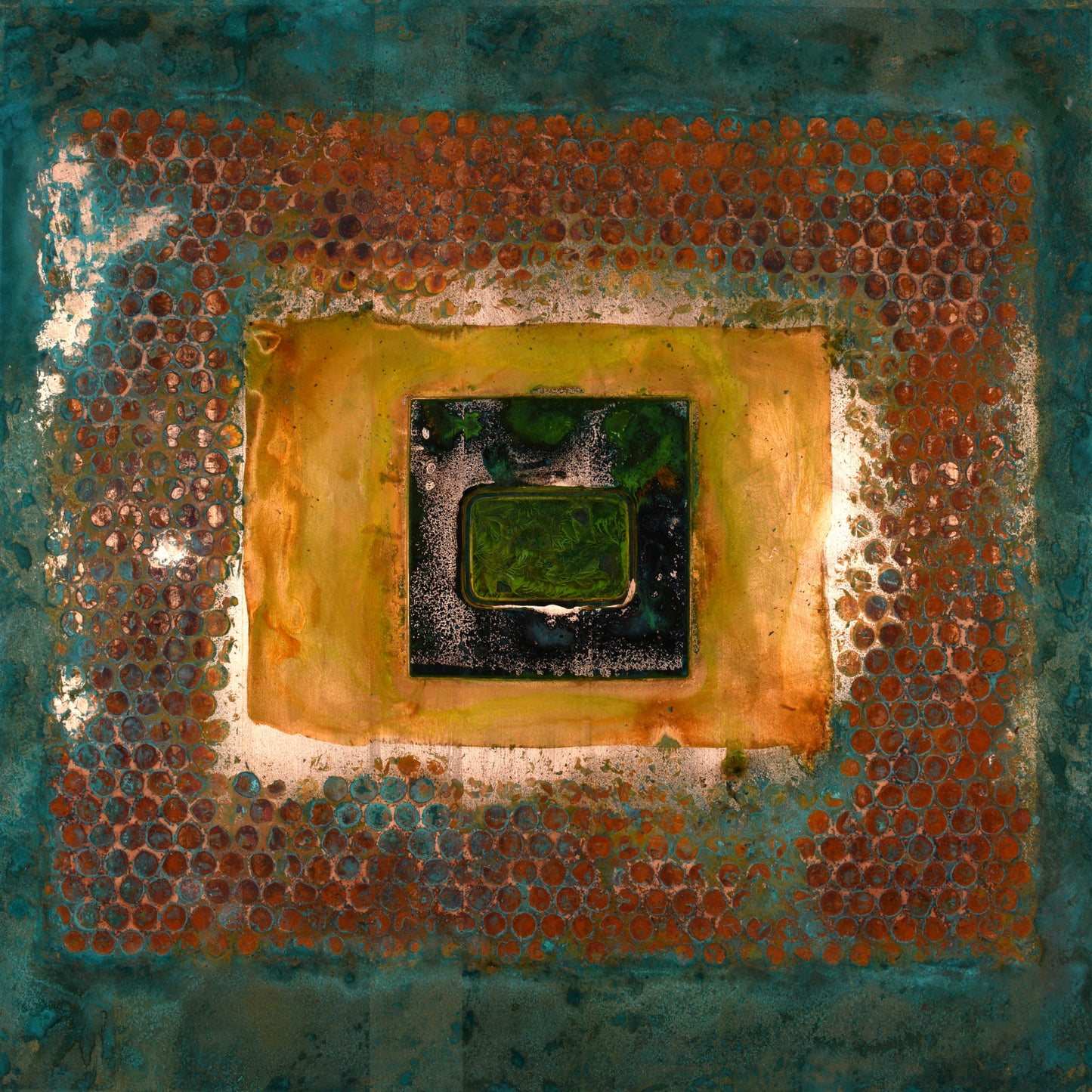 Happiness | 48" x 48"