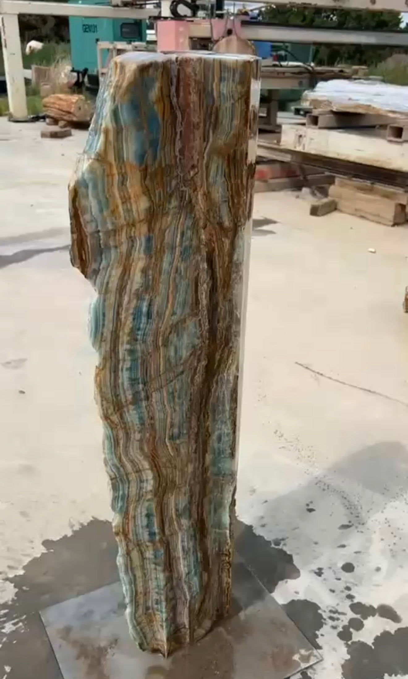 Earth and Water II | 46" x 15 x 8"