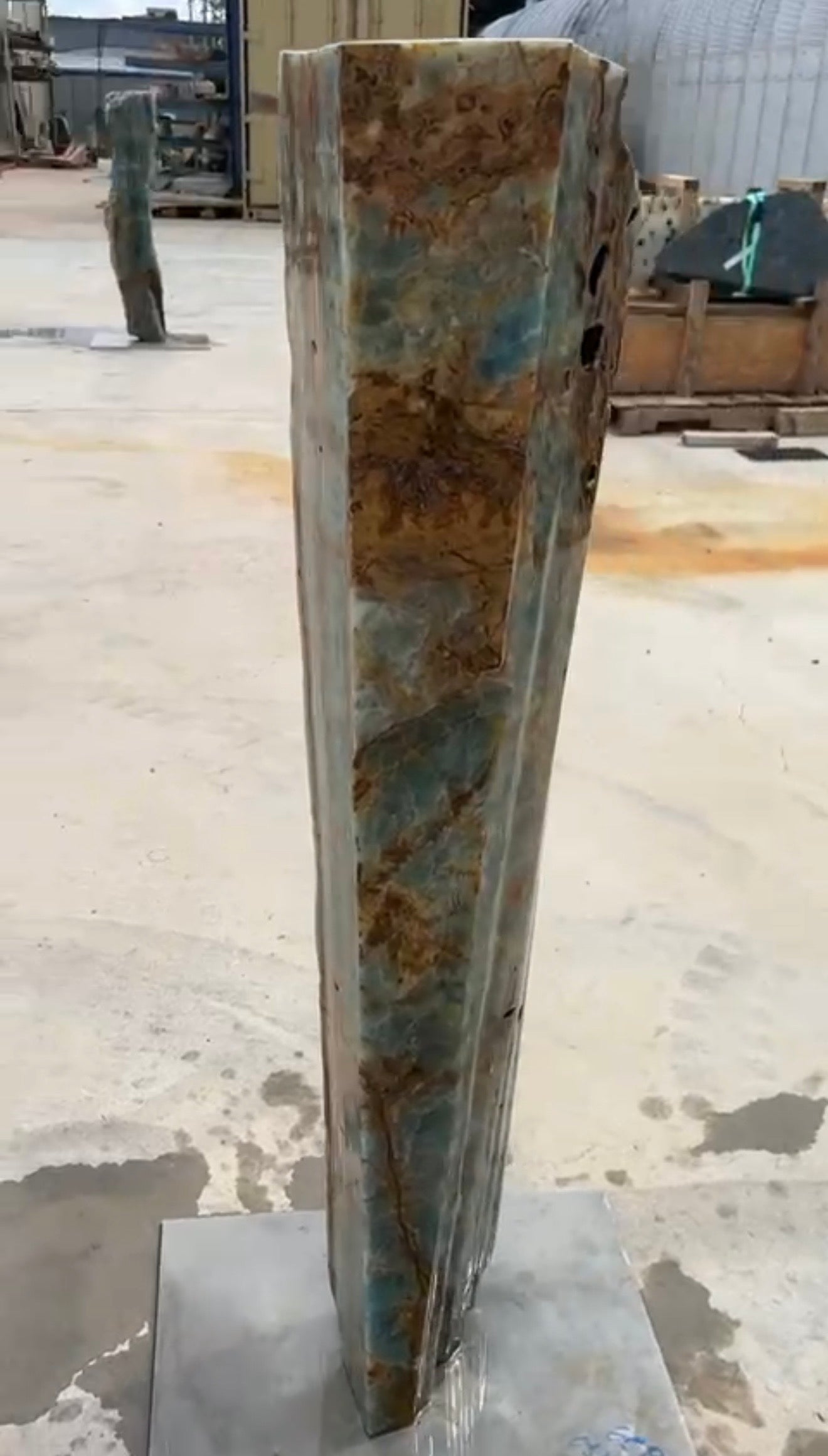 Earth and Water I | 46" x 9"