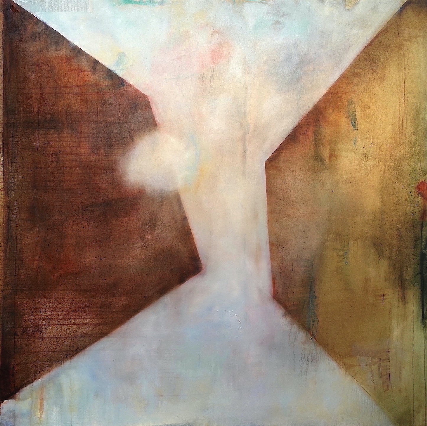 Between a Rock and a Portal | 60" x 60"