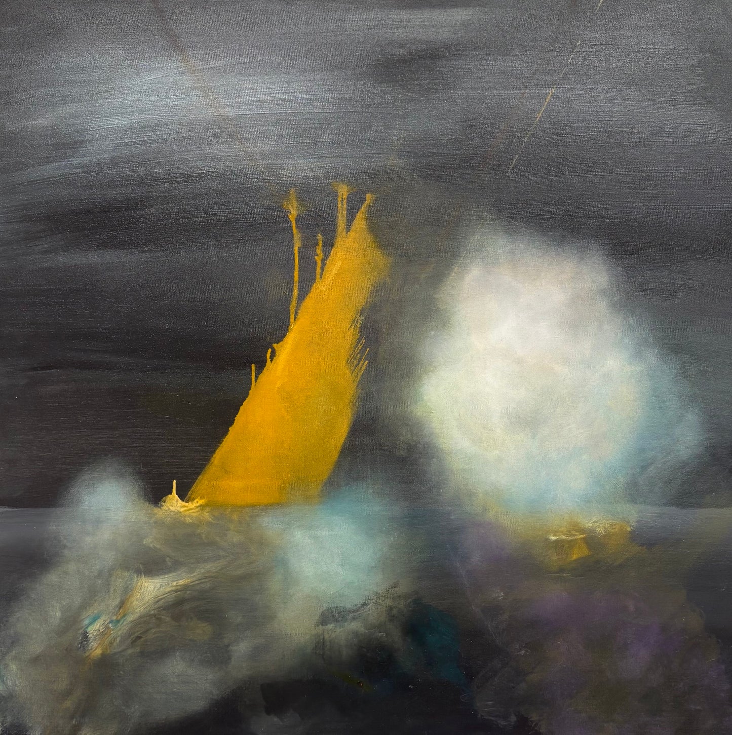 The Focus of Transcendence | 36" x 36"