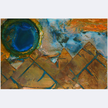 Once In A Blue Moon | 36" x 24"