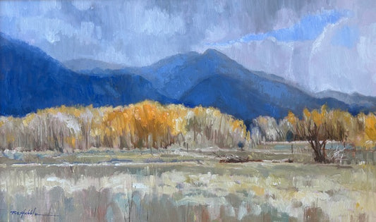 Partly Sunny - Taos | 18" x 30"