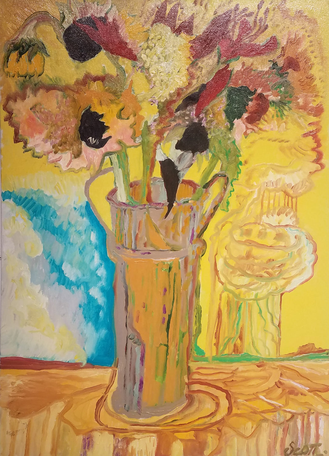 SAM SCOTT - oil on canvas – Wiford Gallery - Canyon Road