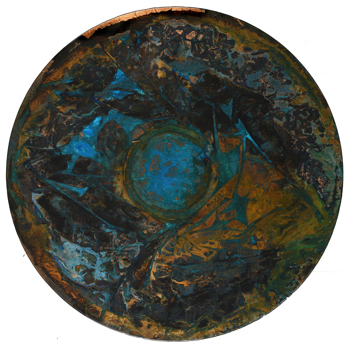 Blueness | 28" Round