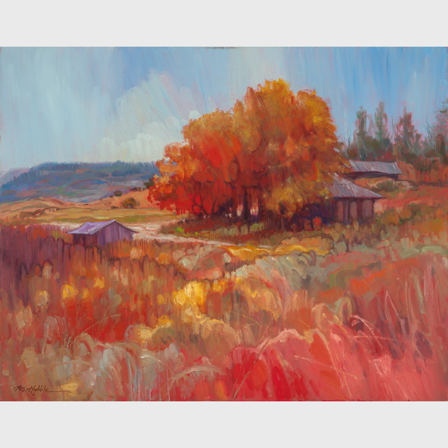 Northern New Mexico Homestead | 24" x 30"